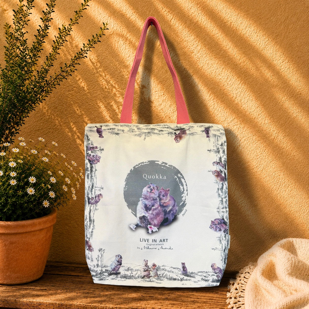 Quokkas Cotton Bag