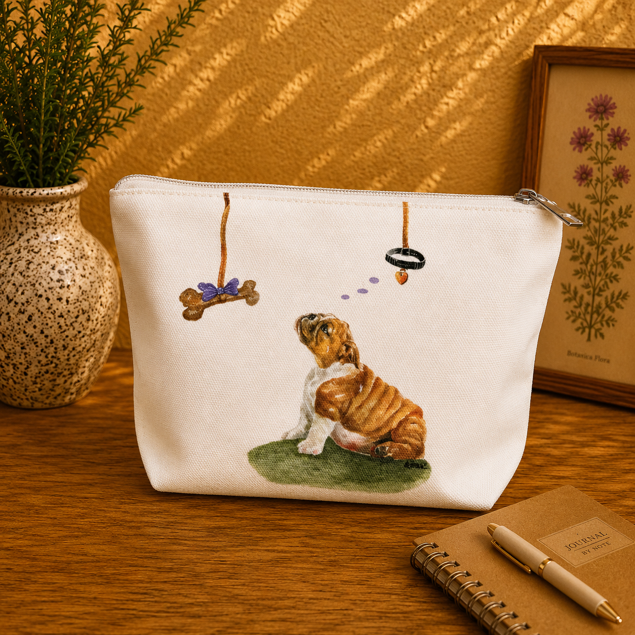 Cotton Organiser Bag