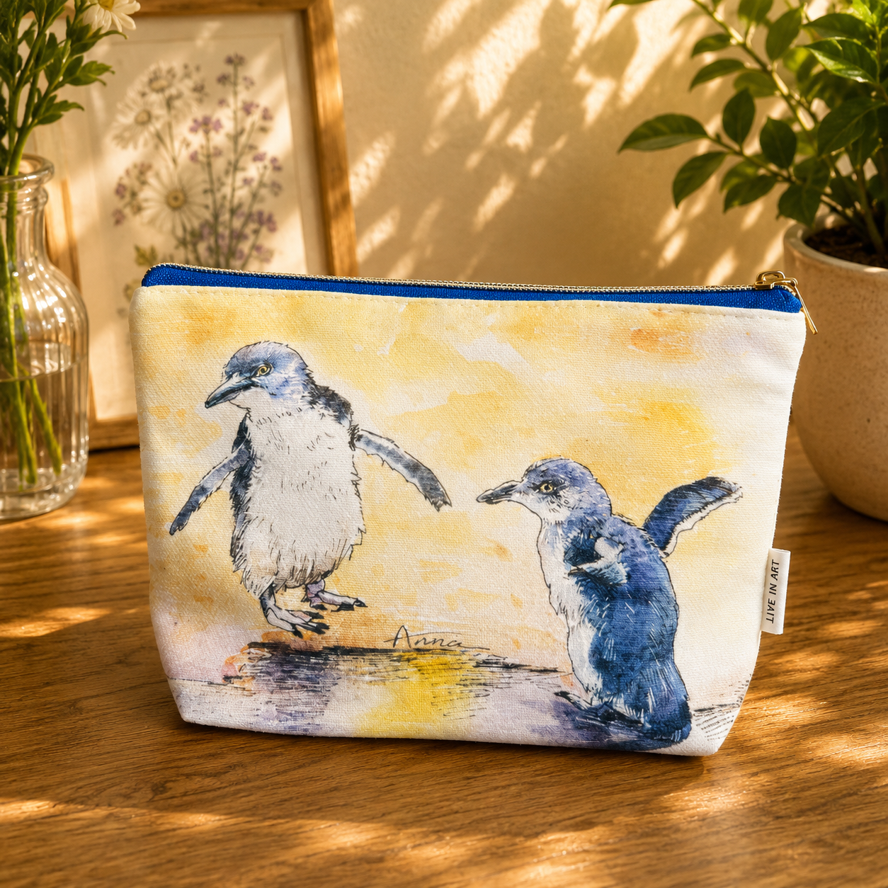 Penguins Soft Organiser bag