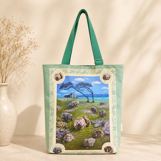 Wombats tote bag