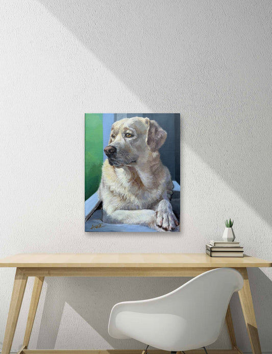 Dog painting
