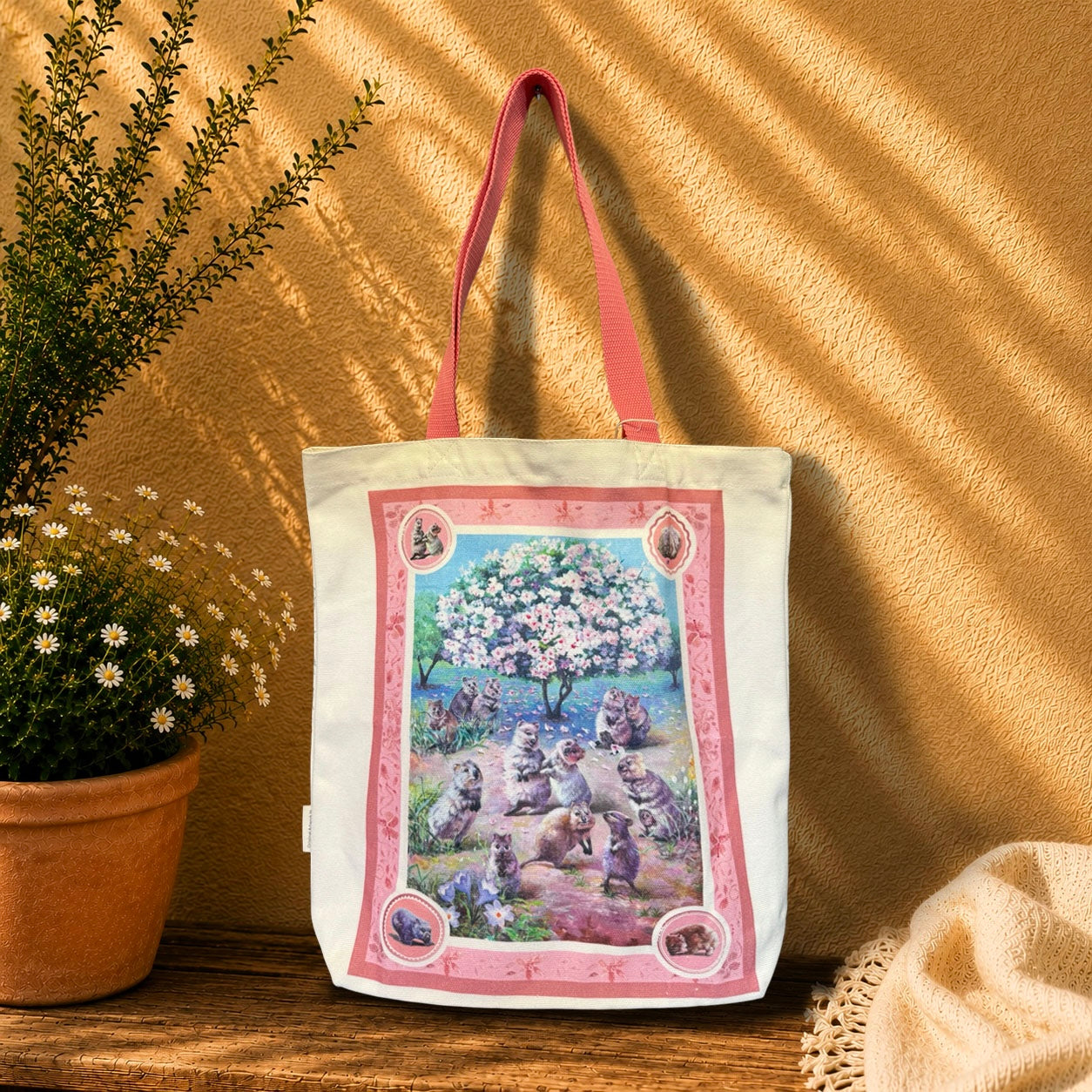 Quokkas Cotton Bag
