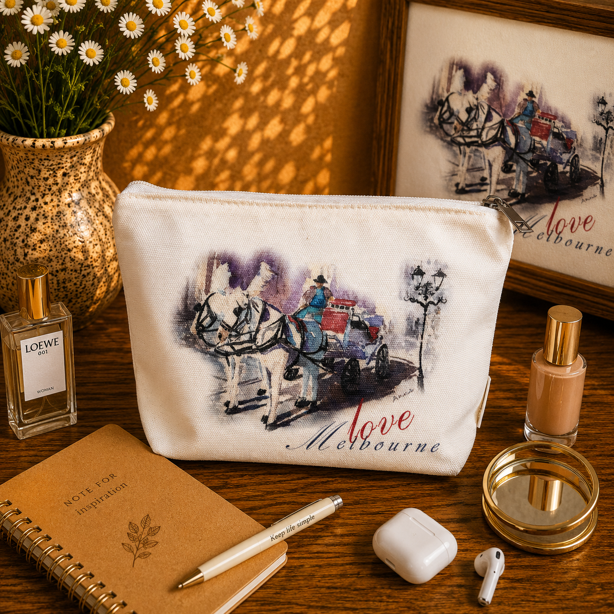 Melbourne Urban Landscape Series-No.2 Organiser Bag