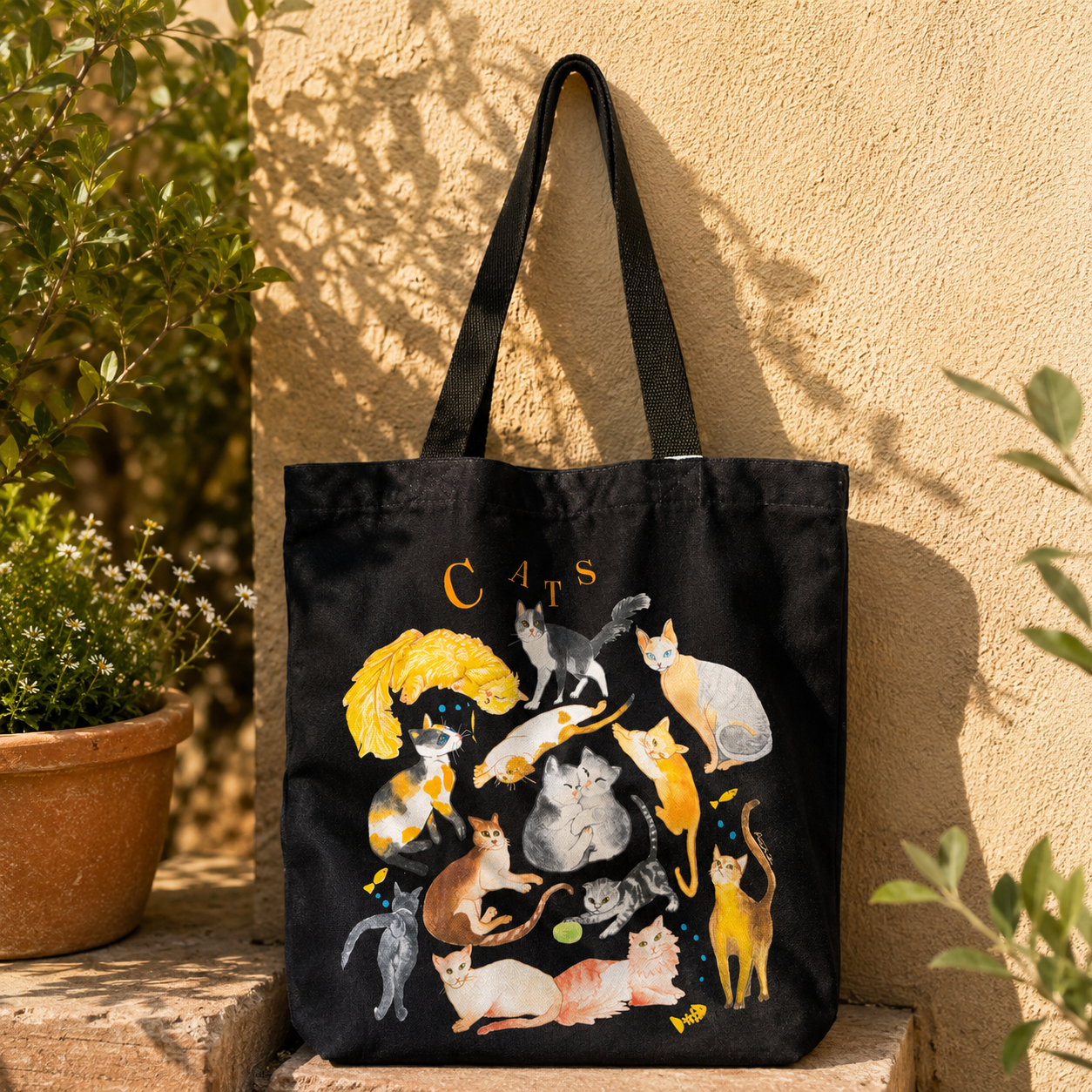 Cats Tote Bag