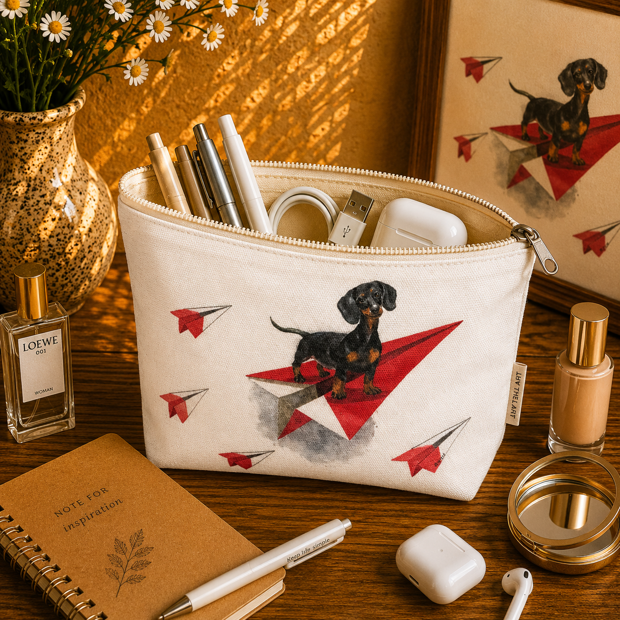 Cotton Organizer Bag