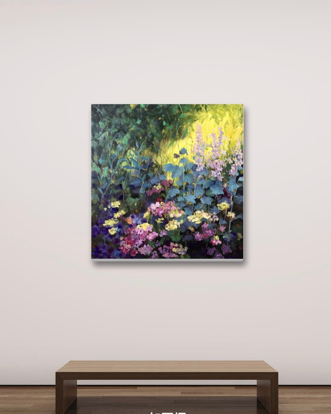 Garden Oil painting