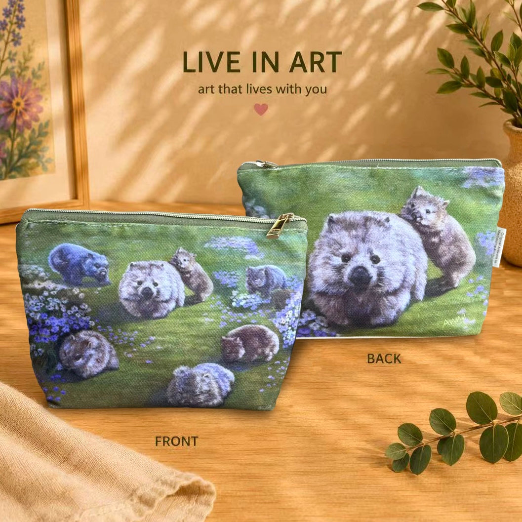 Wombats Soft Organiser Bag