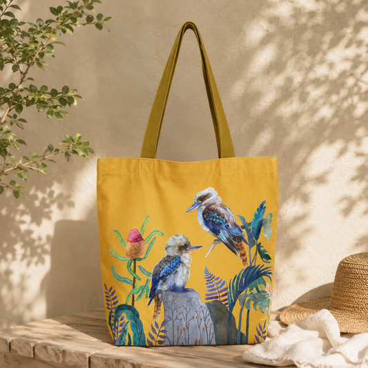 Kookaburra tote bag