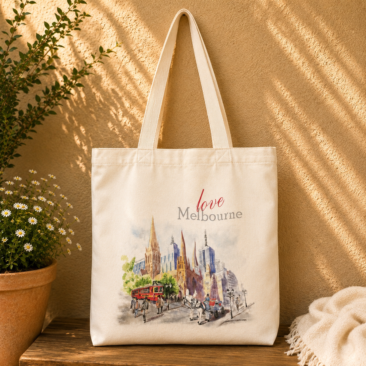 Melbourne Urban Landscape Series-No.4 Tote Bag