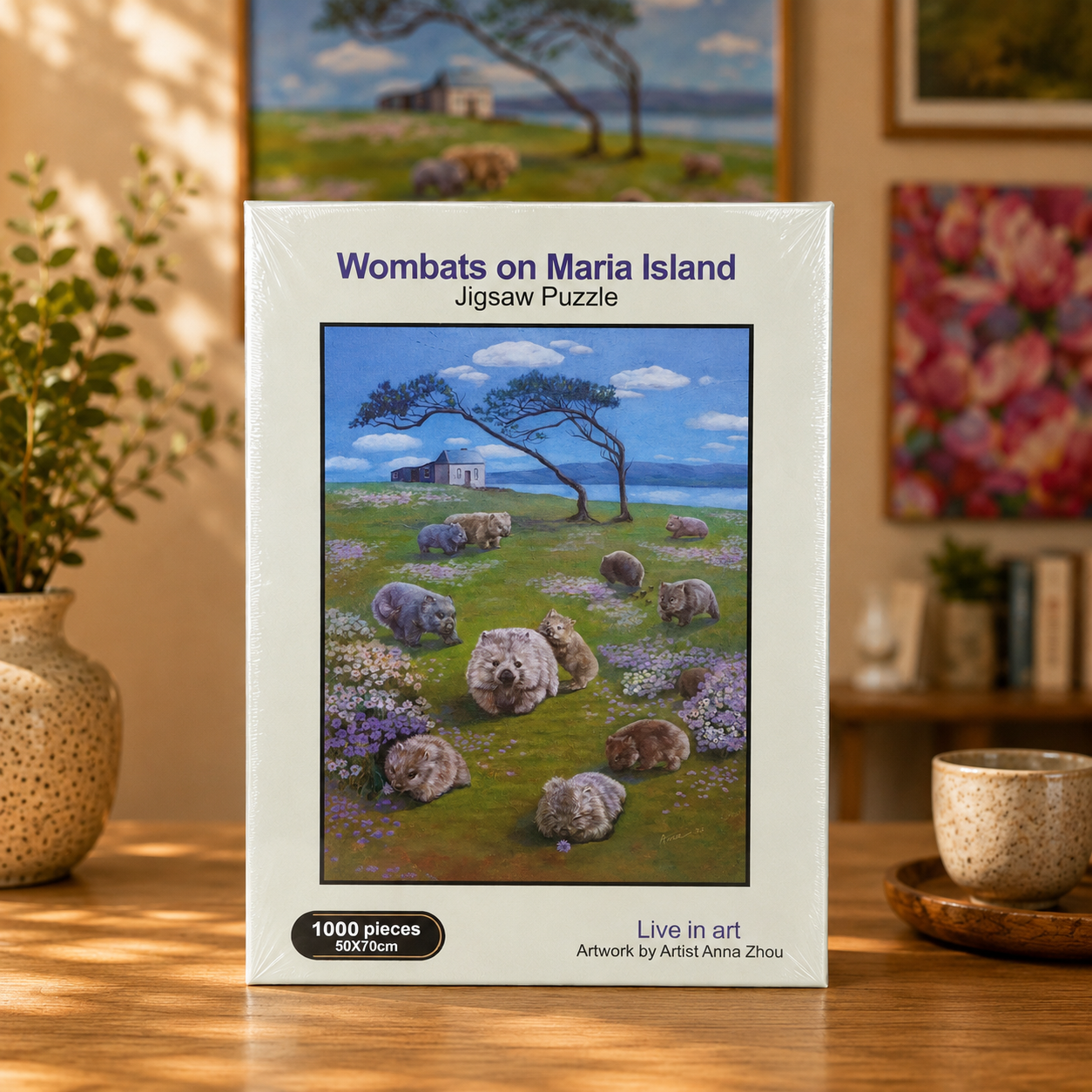Wombats On Maria Island