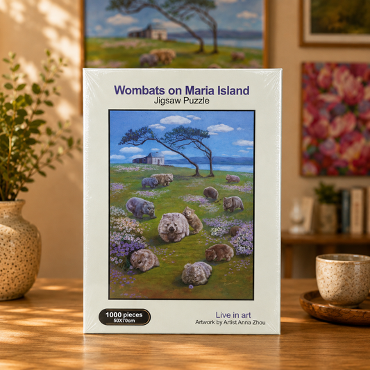 Wombats On Maria Island