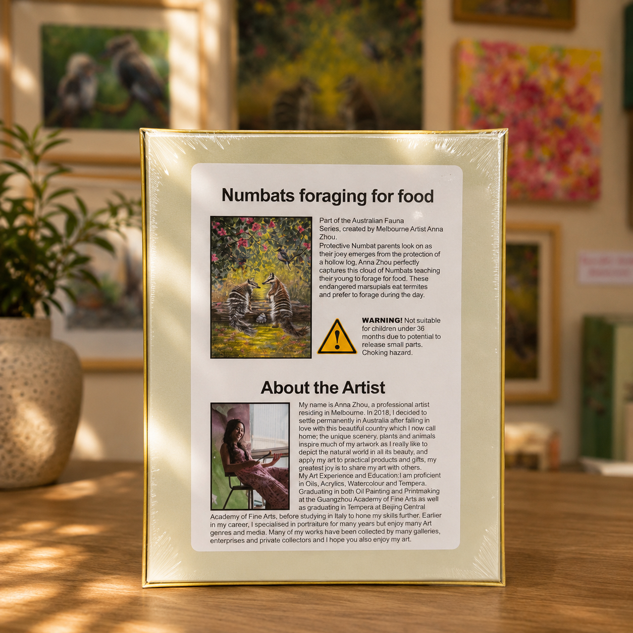 Numbats Foraging For Food Jigsaw Puzzle