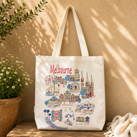 Melbourne Urban Landscape Series-No.1 Tote Bag
