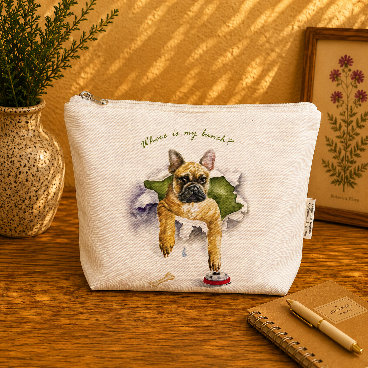 Cotton Organiser Bag
