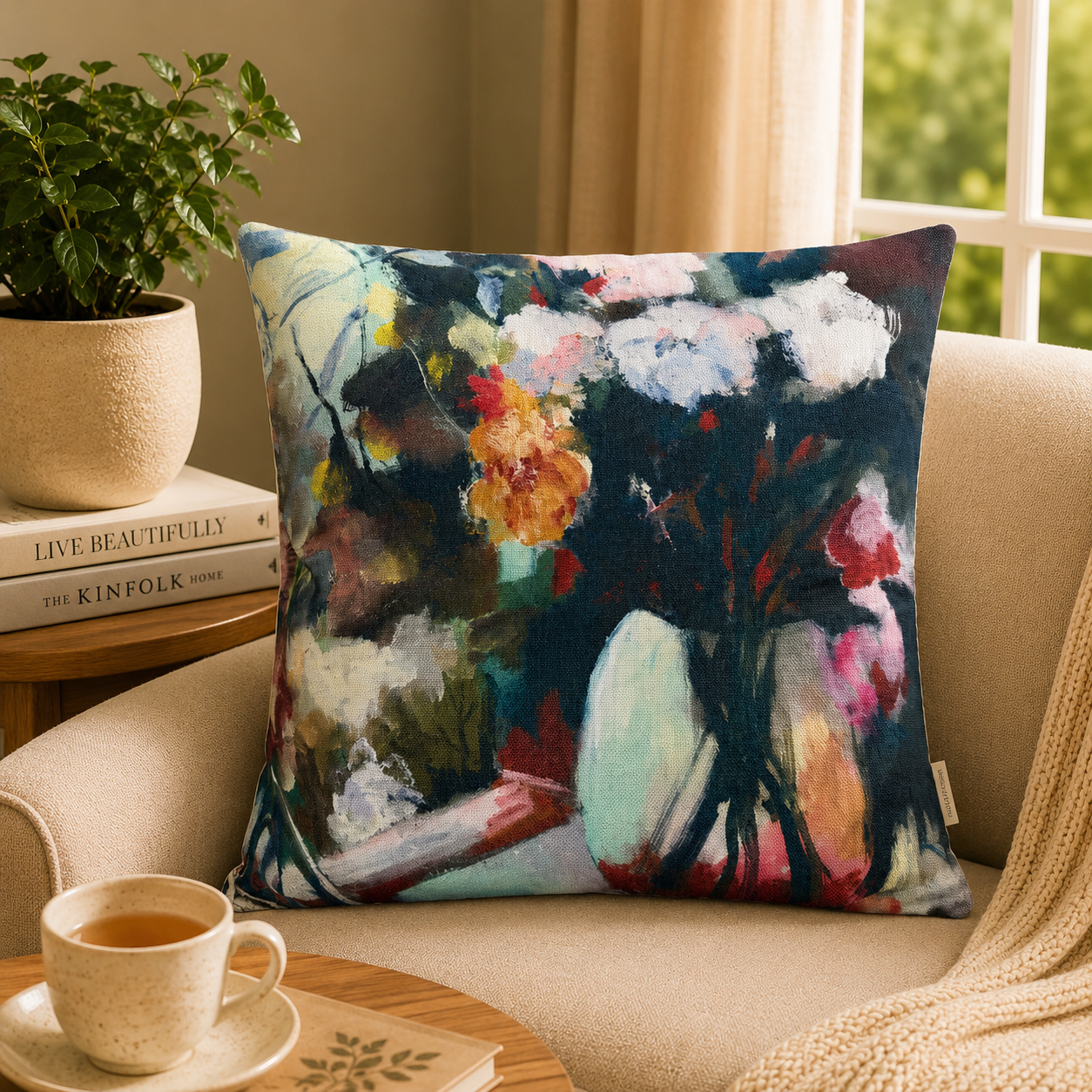 Warm Still Life Cushion Cover
