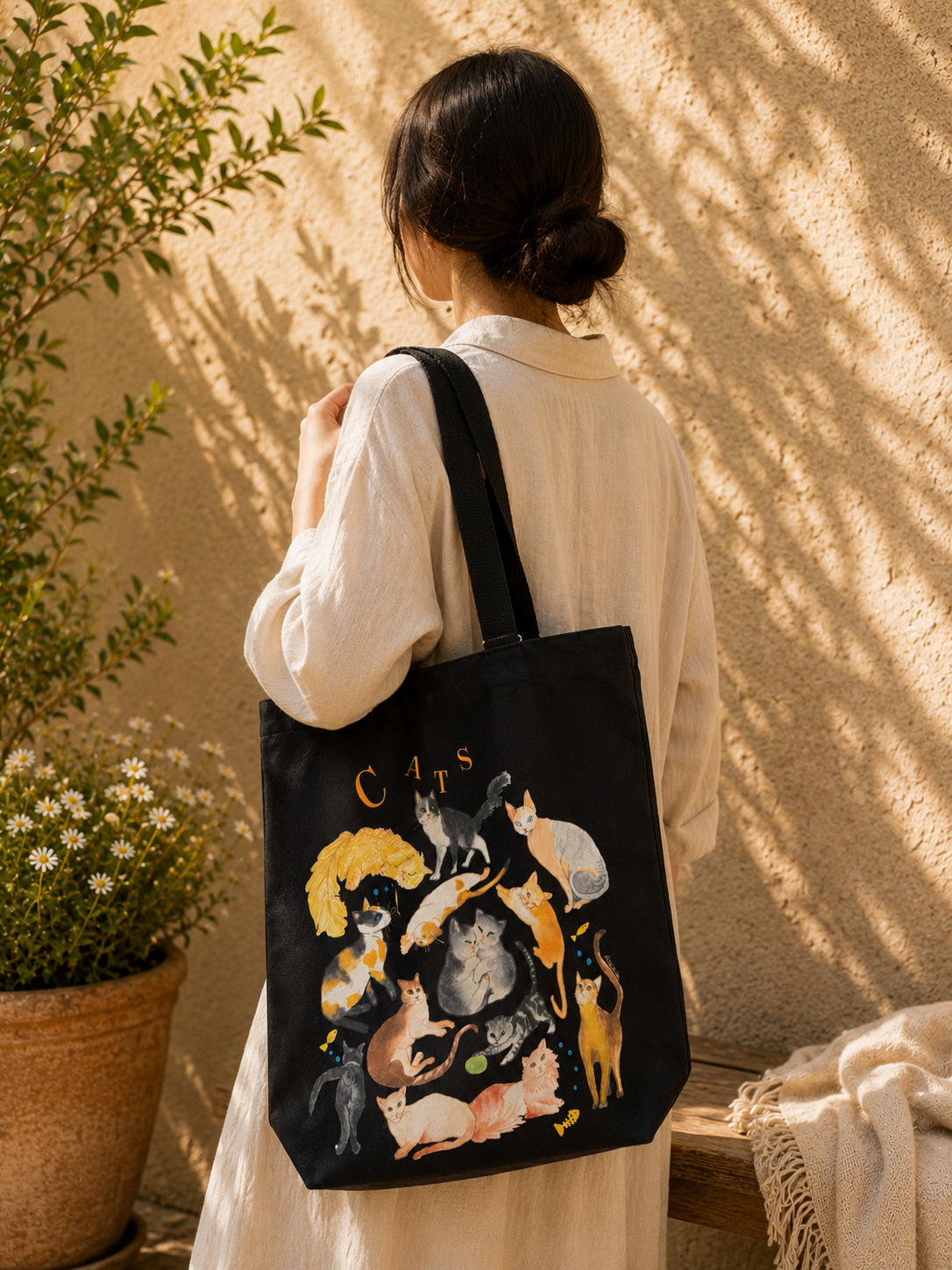 Cats Tote Bag