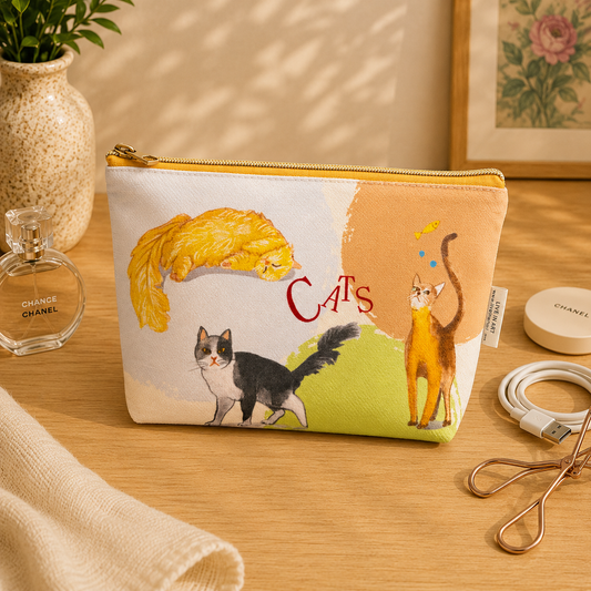Cats Soft Organiser Bag