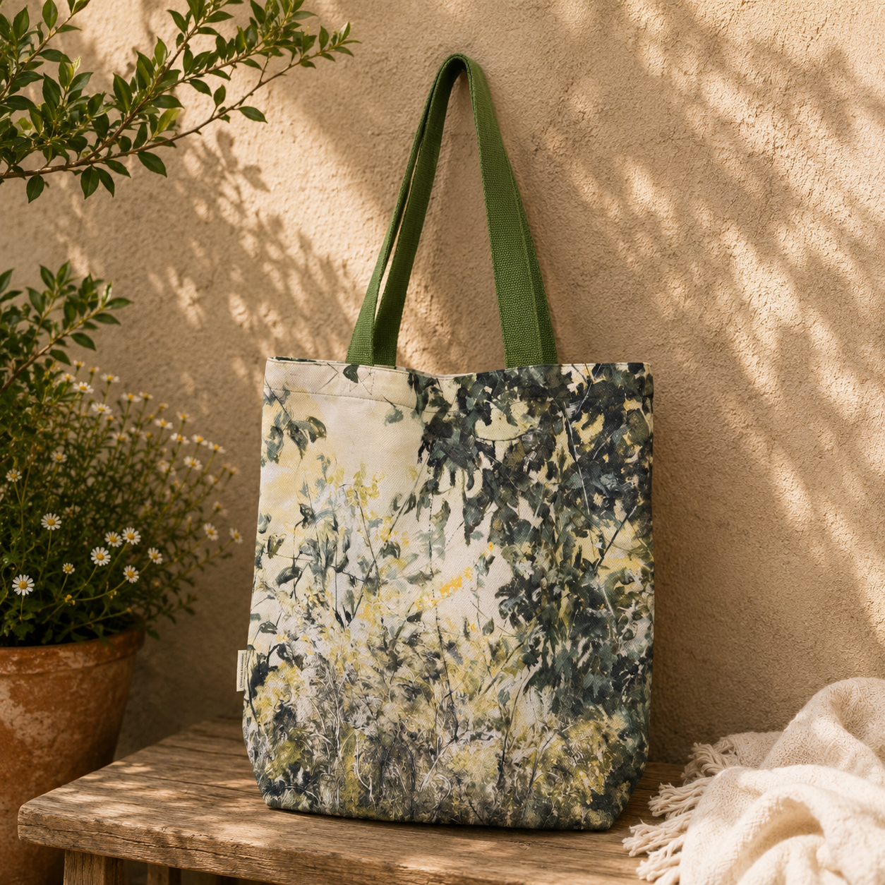 The Garden Sketch Tote Bag