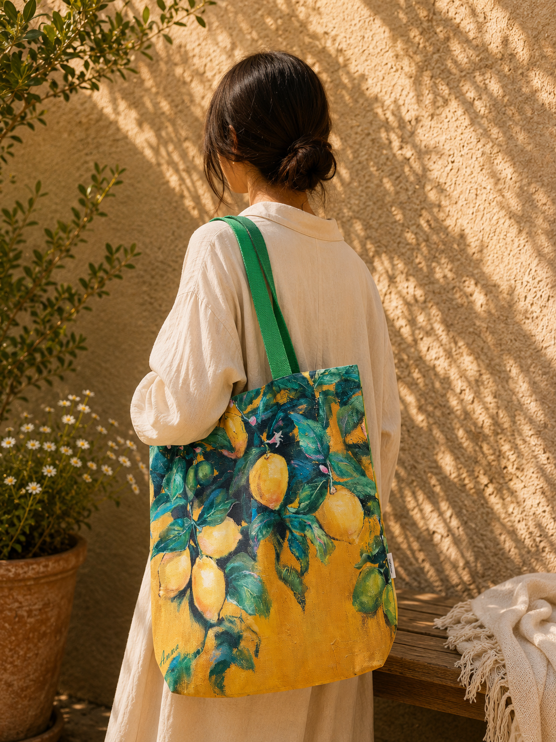 The Lemon Sketch Tote Bag