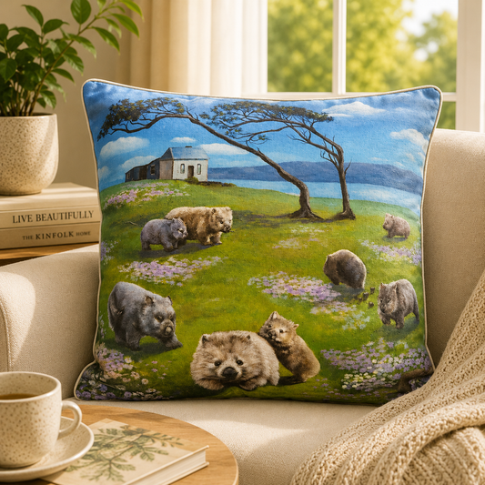 Wombats On Maria Island