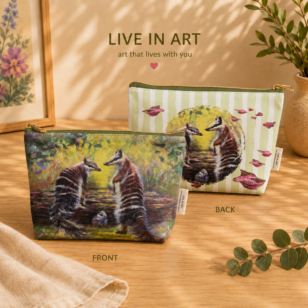 Numbats Soft Organiser Bag