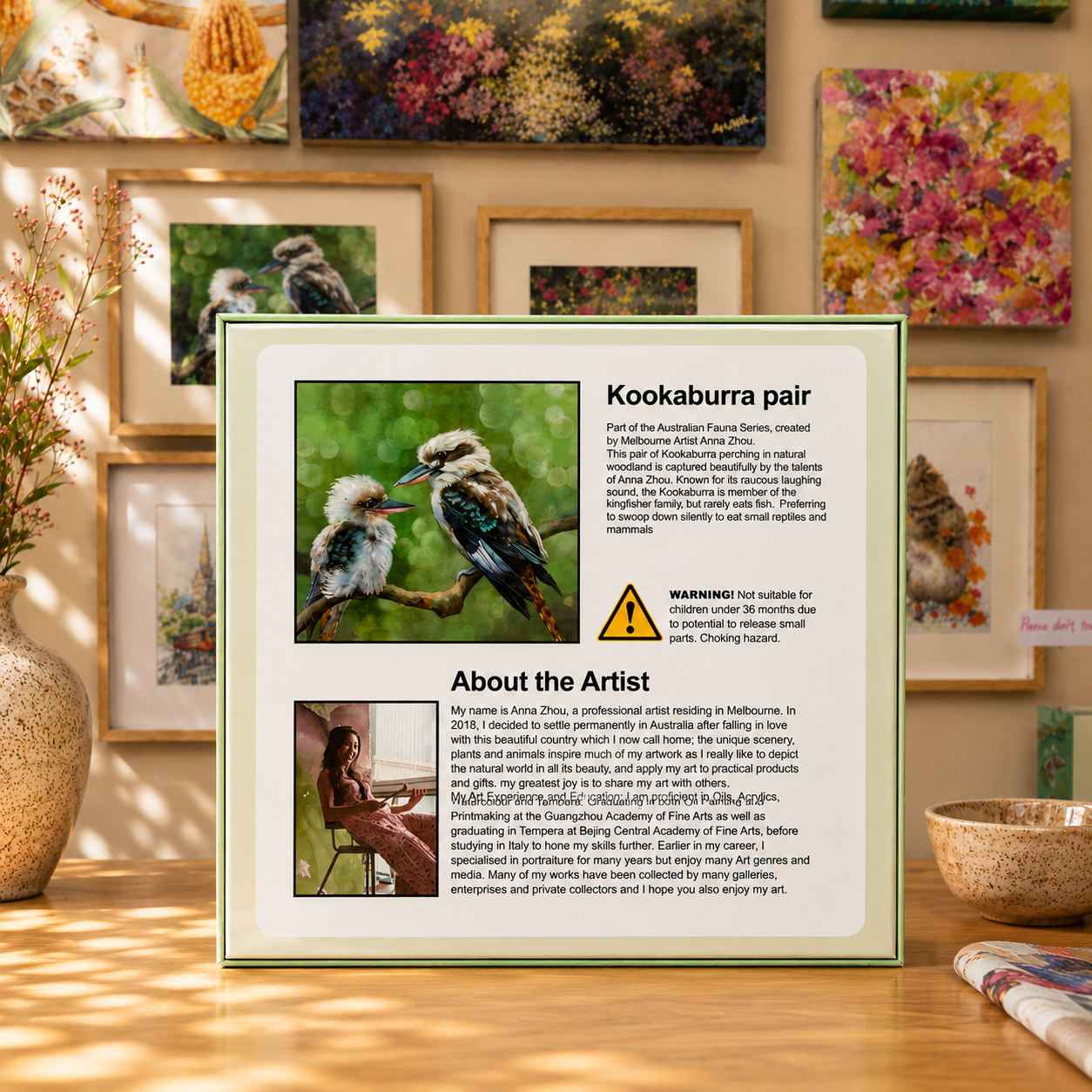 Kookaburra Pair Jigsaw Puzzle