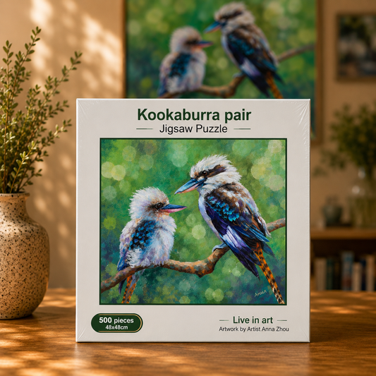 Kookaburra Pair Jigsaw Puzzle