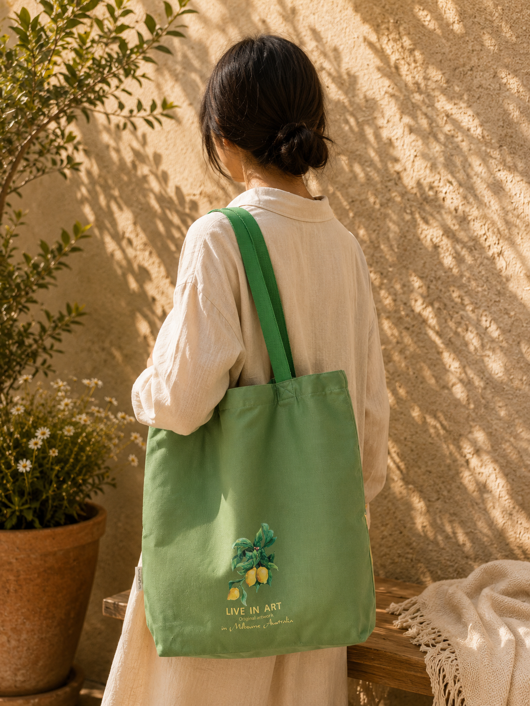 The Lemon Sketch Tote Bag