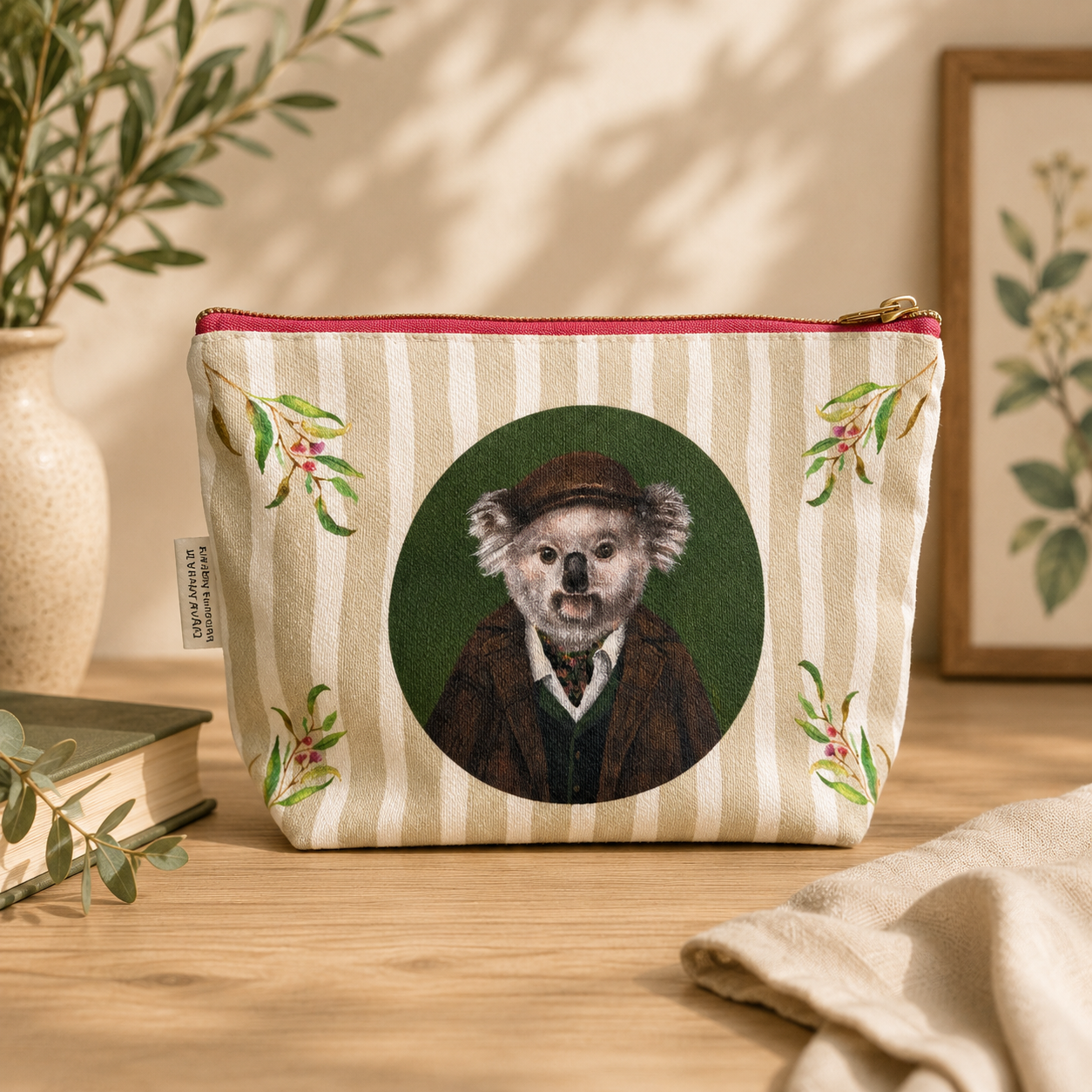 Koala Couple Soft Organiser Bag