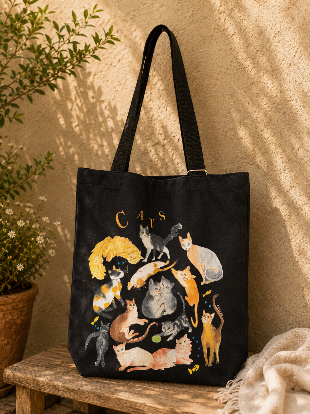 Cats Tote Bag