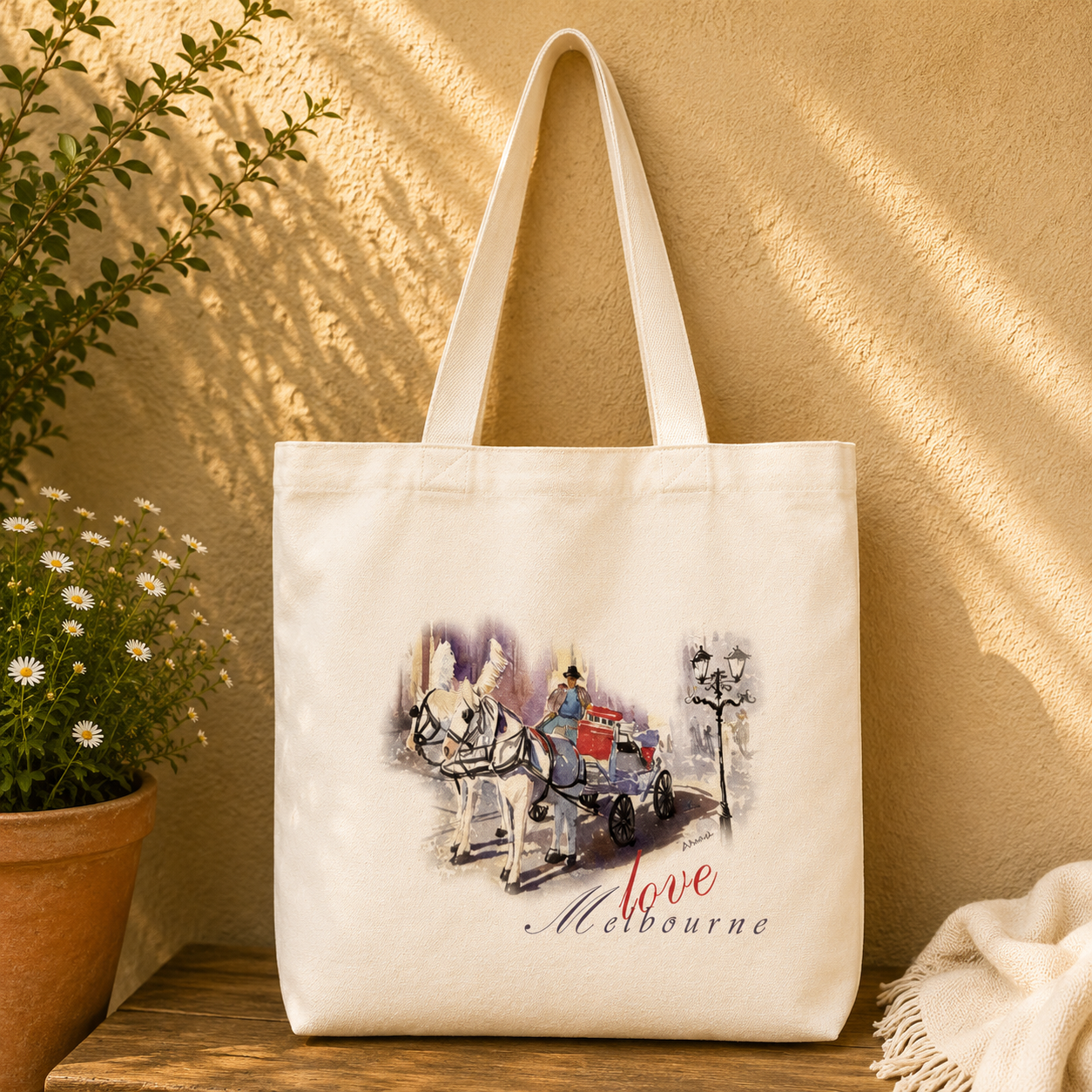 Melbourne Urban Landscape Series-No.4 Tote Bag