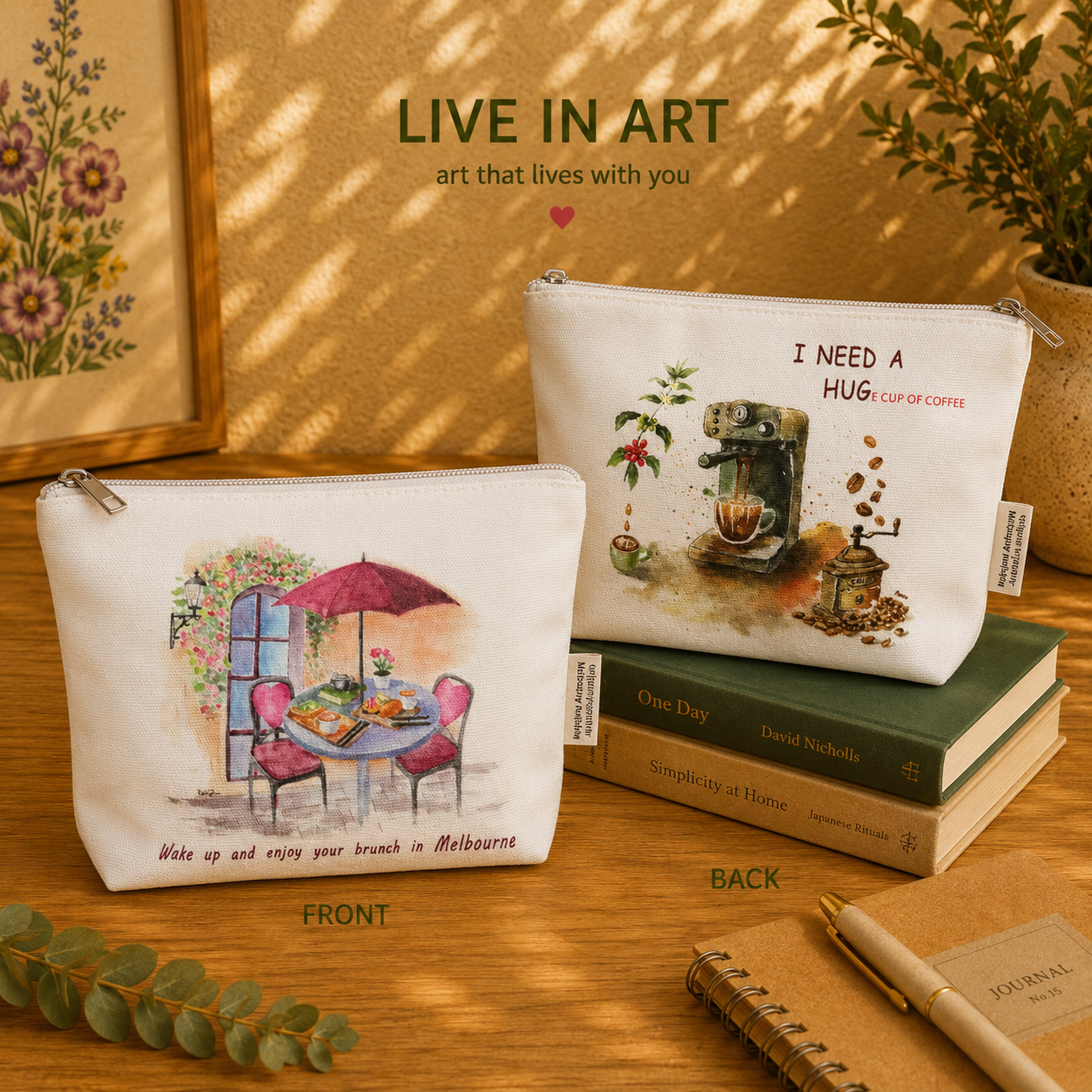Melbourne Urban Landscape Series-No. 3 Organiser Bag
