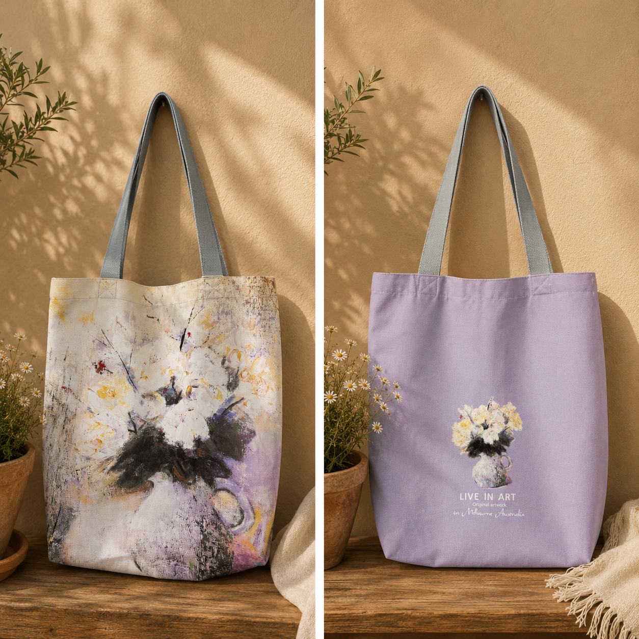 Ethereal Bloom Tote Bag