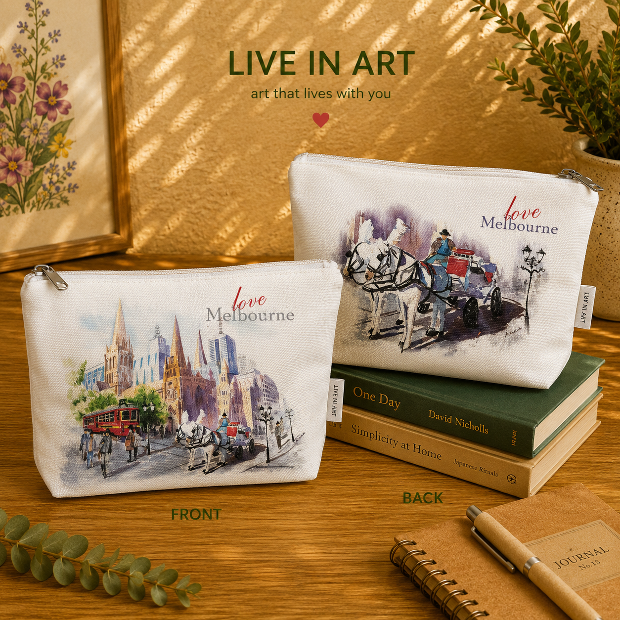 Melbourne Urban Landscape Series-No.2 Organiser Bag