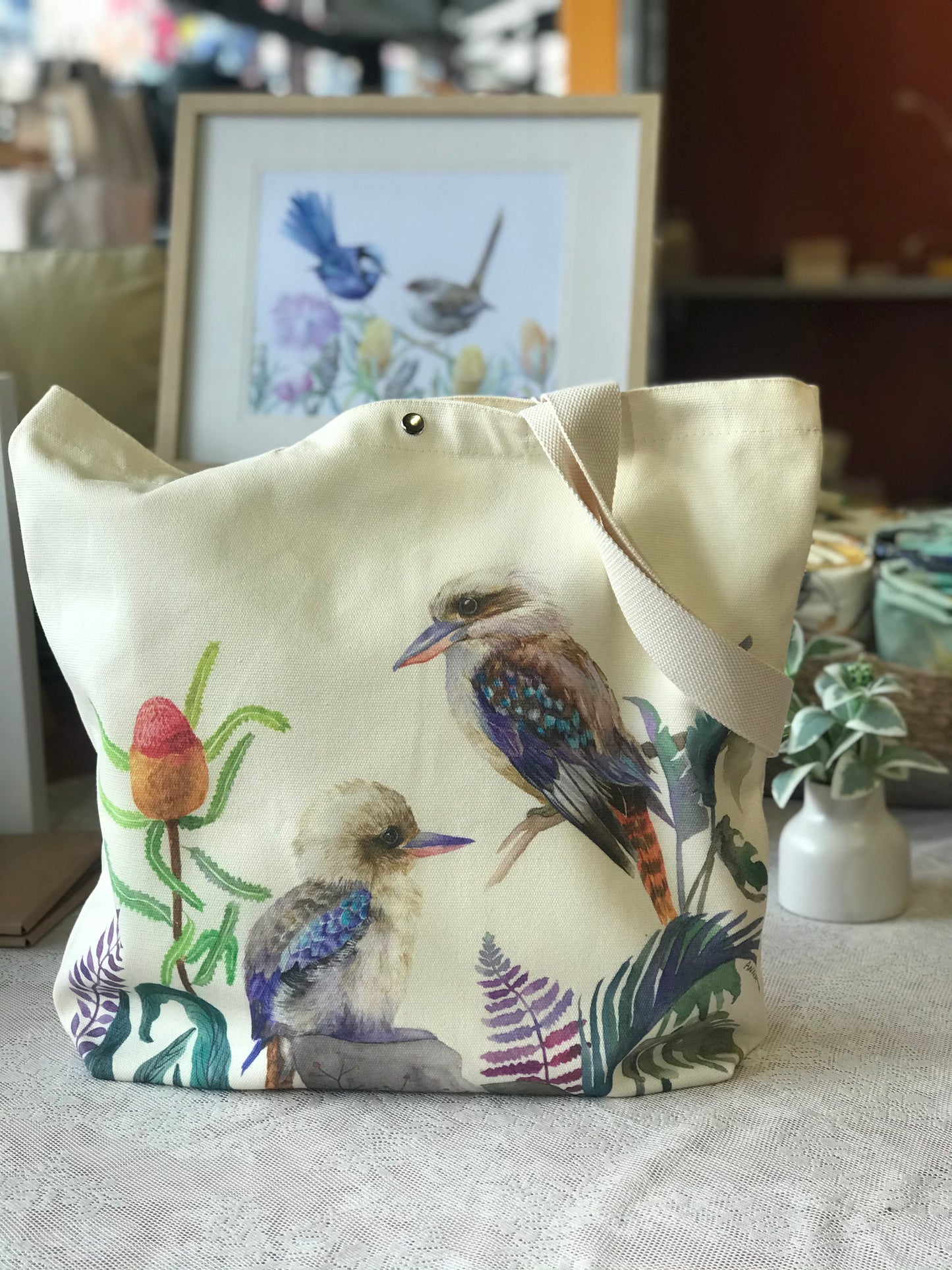 Kookaburra Tote Bag,Australian bird